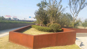 和县耐候钢挡土墙
